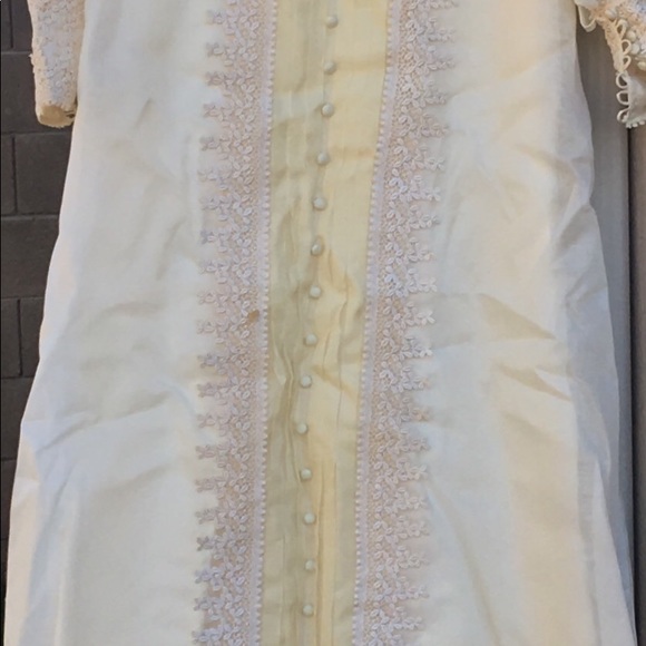 Antique CAHILL WEDDING DRESS BEVERLY HILLS - Picture 6 of 6